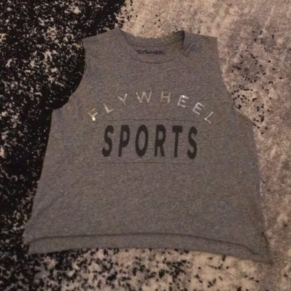 Flywheel Cropped Tank Size M
